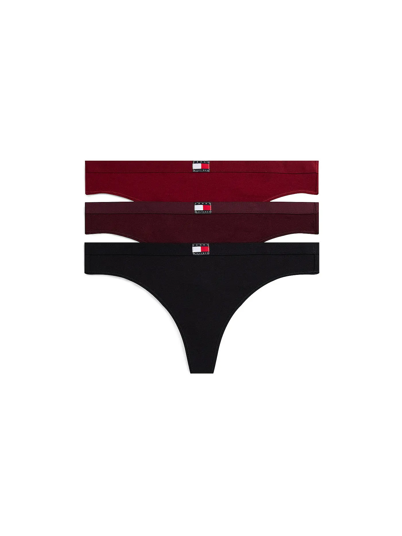 TOMMY HILFIGER | String 3er Pkg. rot | 